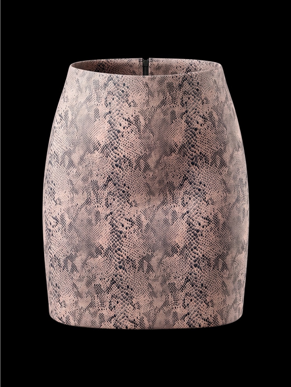 Bloomingdale's Exclusive Label🎀Pink Snake-Print Mini Skirt w Stretch🎀NWT🎀Sassy!